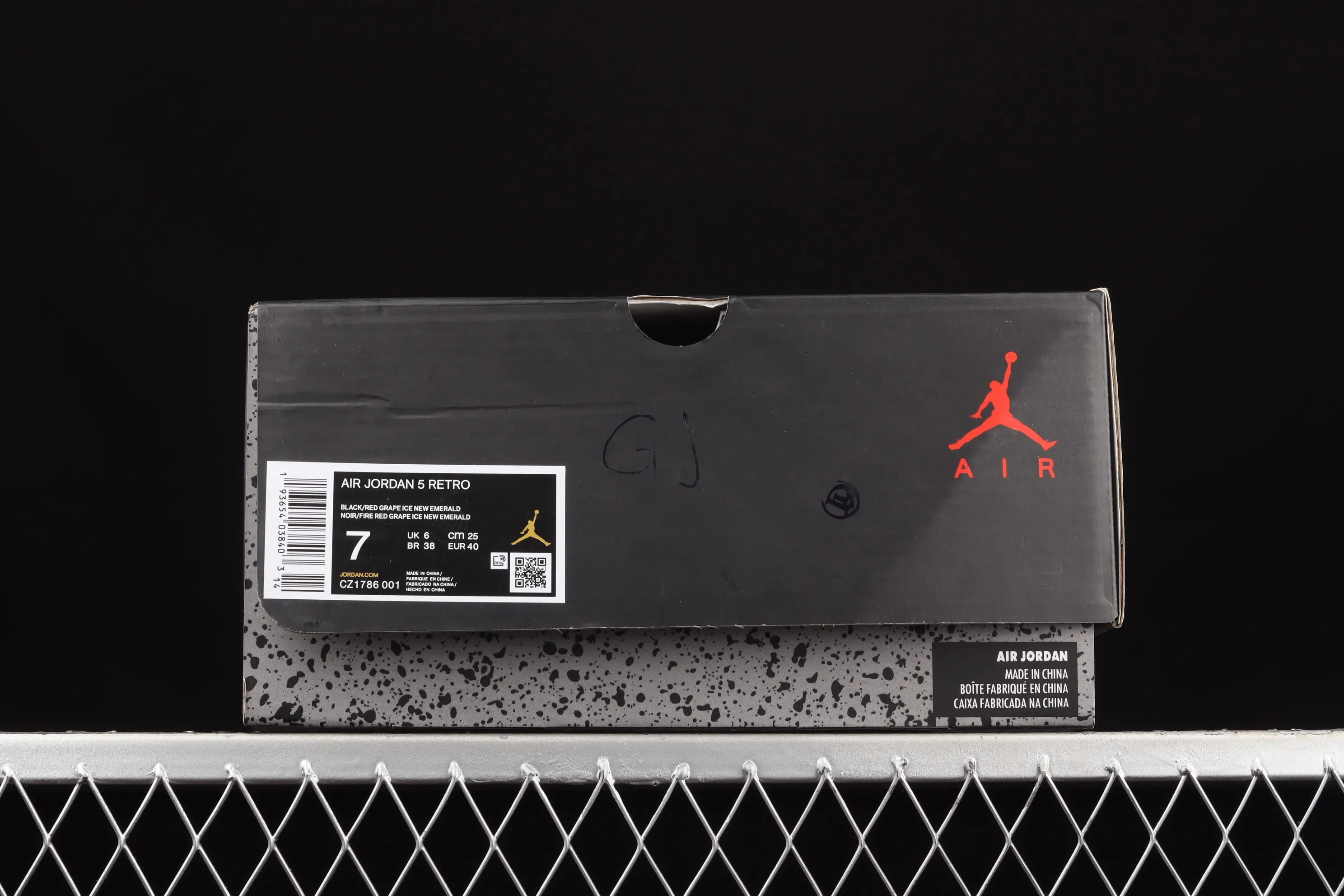 All categories Air Jordan Jordan series basketball shoes Air Jordan 5 G version Air Jordan 5 ''Top 3'' AJ5 Joe 5 grape purple black red CZ1786-001